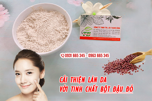 bột đậu đỏ