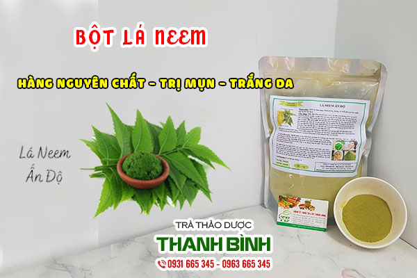 bột lá neem