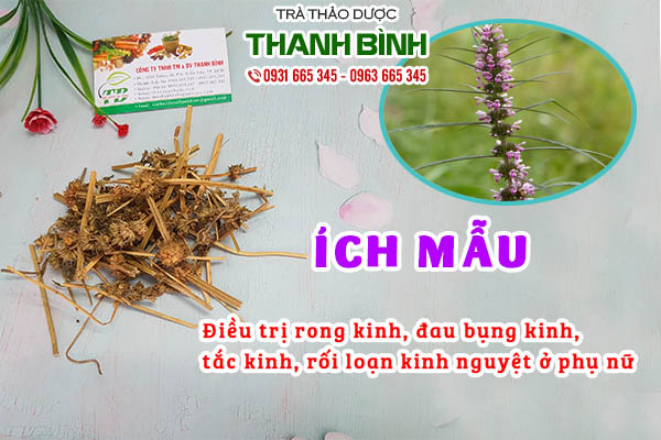 Một số công dụng của ích mẫu