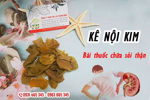 Bài thuốc sử dụng kê nội kim