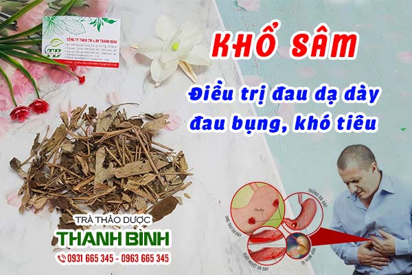 Bài thuốc trị bệnh từ khổ sâm