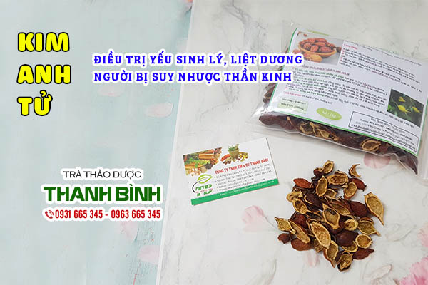 Kim anh tử hỗ trợ điều trị suy nhược thần kinh hiệu quả