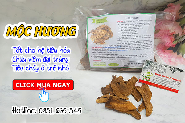 Một số bài thuốc trị bệnh từ mộc hương