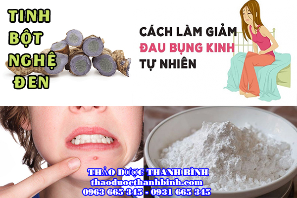 tinh bột nghệ đen