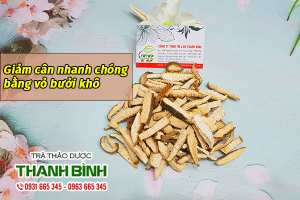 vỏ bưởi khô