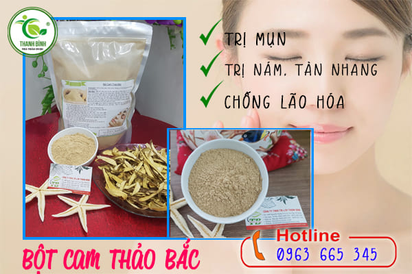 bột cam thảo bắc