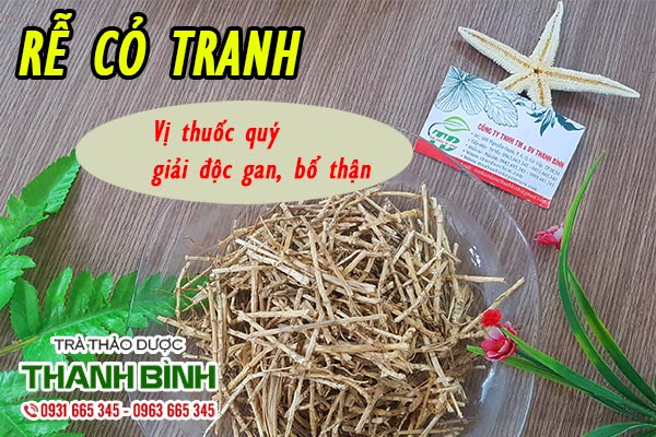 Đặc điểm về dược tính rễ cỏ tranh