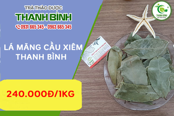 lá mãng cầu xiêm thanh bình