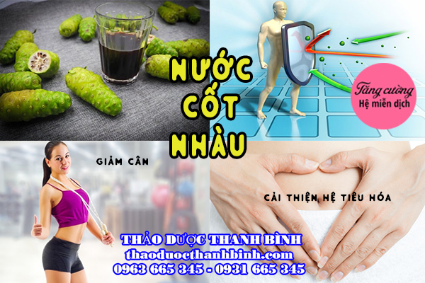 Mua bán nước cốt nhàu tại Thảo Dược Thanh Bình uy tín chất lượng nhất 