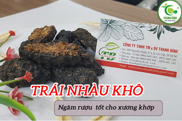 trái nhàu khô