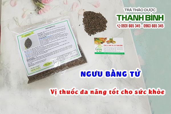 Một số công dụng của ngưu bàng tử