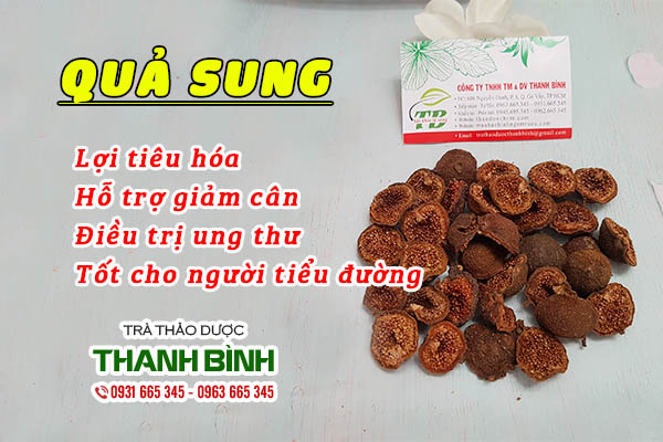 Công dụng trị bệnh của quả sung