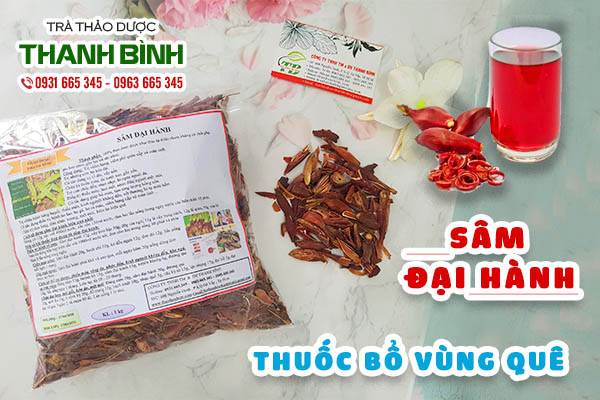 Sâm đại hành chữa bệnh gì?