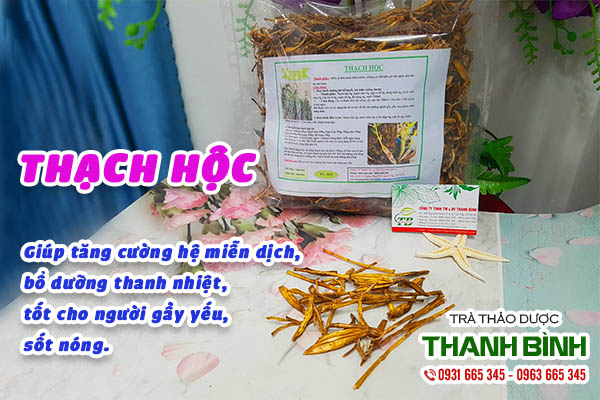 Công dụng của thạch hộc với sức khỏe