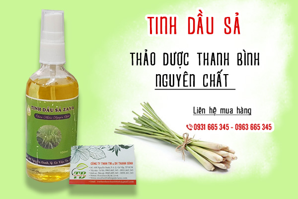 tinh dầu sả