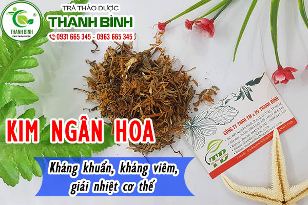 Kim ngân hoa chữa bệnh gì?