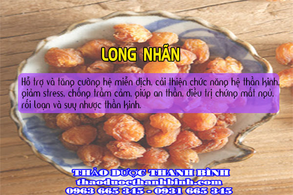 Long nhãn trị bệnh gì?