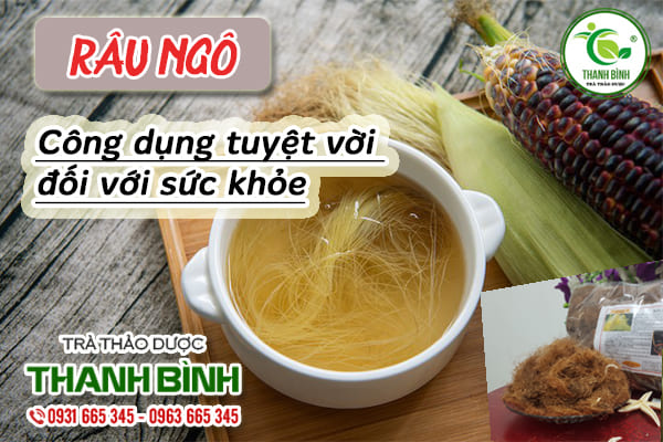 Một số cách dùng râu ngô hiệu quả