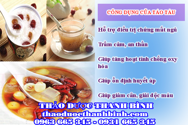 Dùng táo tàu sao cho đúng cách?