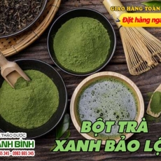 Mua bán bột trà xanh Bảo Lộc tại quận 12 có tác dụng trị vết sẹo do mụn uy tín nhất