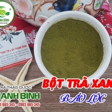 Bột trà xanh Bảo Lộc [Hình ảnh, công dụng, cách dùng] Mua ở đâu chất lượng tốt nhất???