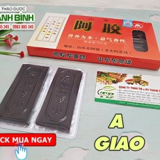 Cách sử dụng a giao điều trị ho ra máu hiệu quả nhất