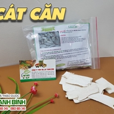 Cách sử dụng cát căn chữa nóng trong khát nước hiệu quả