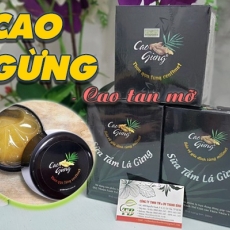 Mua bán cao gừng tại quận 1 có tác dụng giúp giảm mỡ an toàn nhất