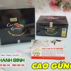 Cao gừng [Hình ảnh, công dụng, cách dùng] Mua ở đâu chất lượng tốt nhất???