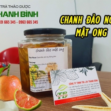 Chanh đào ngâm mật ong [Hình ảnh, công dụng, cách dùng] Mua ở đâu chất lượng tốt nhất???