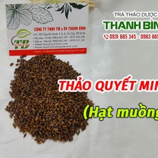 Hạt thảo quyết minh [Hình ảnh, công dụng, cách dùng] Mua ở đâu chất lượng tốt nhất?