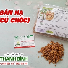 Củ chóc (bán hạ) [Hình ảnh, công dụng, cách dùng] Mua ở đâu chất lượng tốt nhất?