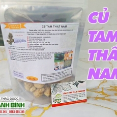 Mua bán củ tam thất nam ở quận Tân Bình giúp trị phong tê thấp tốt nhất