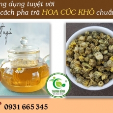 Địa điểm bán hoa cúc khô chữa mụn nhọt uy tín chất lượng nhất
