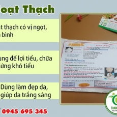 Địa điểm bán hoạt thạch chữa tiểu buốt uy tín chất lượng nhất