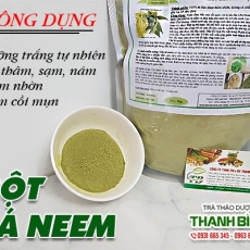 Mua bán bột lá neem ở quận Gò Vấp làm giảm mụn da trắng hồng