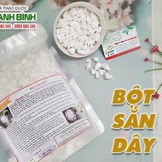 Mua bán bột sắn dây ở quận Tân Bình giúp giải độc rượu đồ ăn tốt nhất