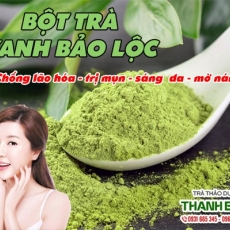 Mua bán bột trà xanh Bảo Lộc tại TP.HCM uy tín chất lượng tốt nhất