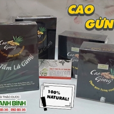 Mua bán cao gừng tại TP.HCM uy tín chất lượng tốt nhất