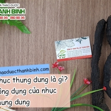 Mua bán nhục thung dung tại TP.HCM uy tín chất lượng tốt nhất
