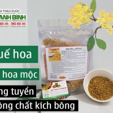 Mua bán quế hoa ở quận Bình Thạnh có tác dụng trị đau bụng kinh hiệu quả tốt nhất