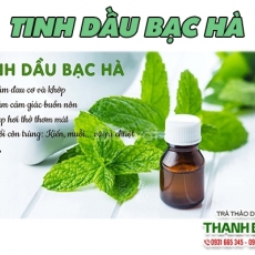 Mua bán tinh dầu bạc hà tại TP.HCM uy tín chất lượng tốt nhất