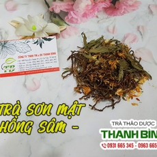 Mua trà sơn mật hồng sâm ở đâu tại TPHCM???