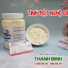 Tinh bột nghệ đen [Hình ảnh, công dụng, cách dùng] Mua ở đâu chất lượng tốt nhất?