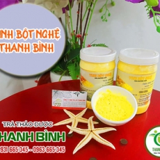 Tinh bột nghệ [Hình ảnh, công dụng, cách dùng] Mua ở đâu chất lượng tốt nhất?