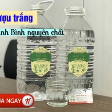 Rượu trắng (35 - 45 độ) [Hình ảnh, công dụng, cách dùng] Mua ở đâu chất lượng tốt nhất?