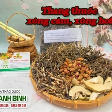 Thang thuốc xông cảm xông hơi [Hình ảnh, công dụng, cách dùng] Mua ở đâu chất lượng tốt nhất?