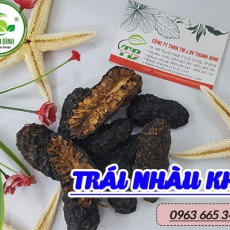 Trái nhàu khô [Hình ảnh, công dụng, cách dùng] Mua ở đâu chất lượng tốt nhất?
