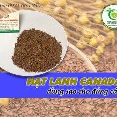 Mua bán hạt lanh Canada ở quận Bình Tân giúp cung cấp nhiều chất dinh dưỡng tốt nhất
