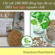 Mua bán hạt ngò ở quận Bình Tân có công dụng trị nấm da tốt nhất
